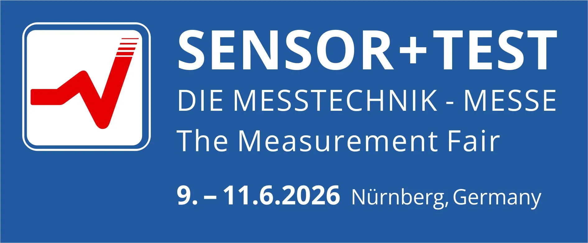 SENSOR+TEST 2026 Logo
